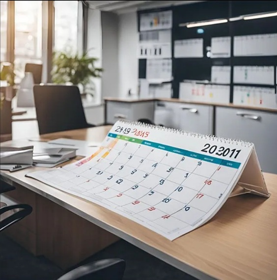 Impresión de calendarios